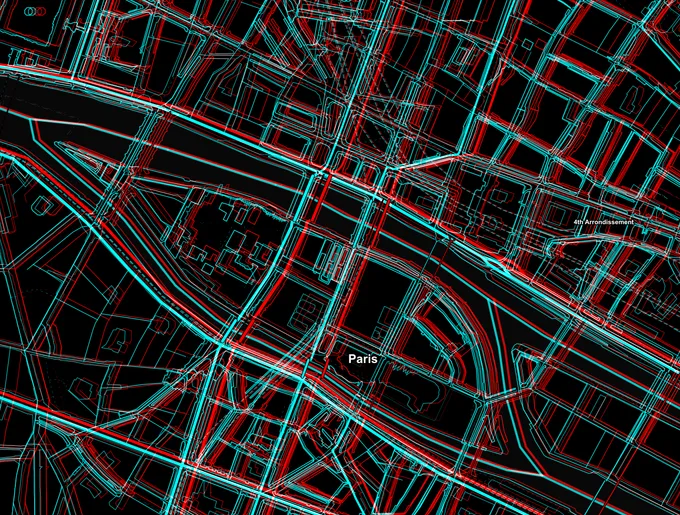 Anaglyph 3D artwork example