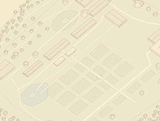 Illustrated Garden artwork example