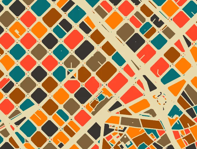 Urban Mosaic artwork example