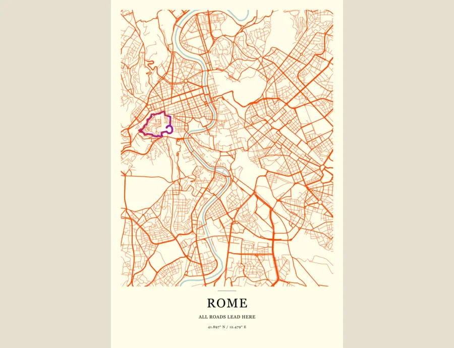 2D city maps studio example