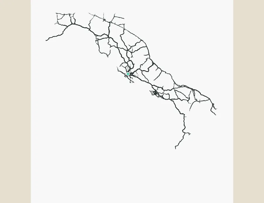 Road connections studio example