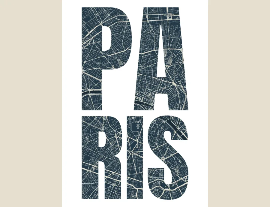 Typography maps studio example